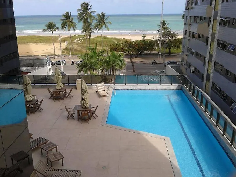 מלון דירות רסיפה Flat - Beach Class Internacional Boa Viagem ברזיל